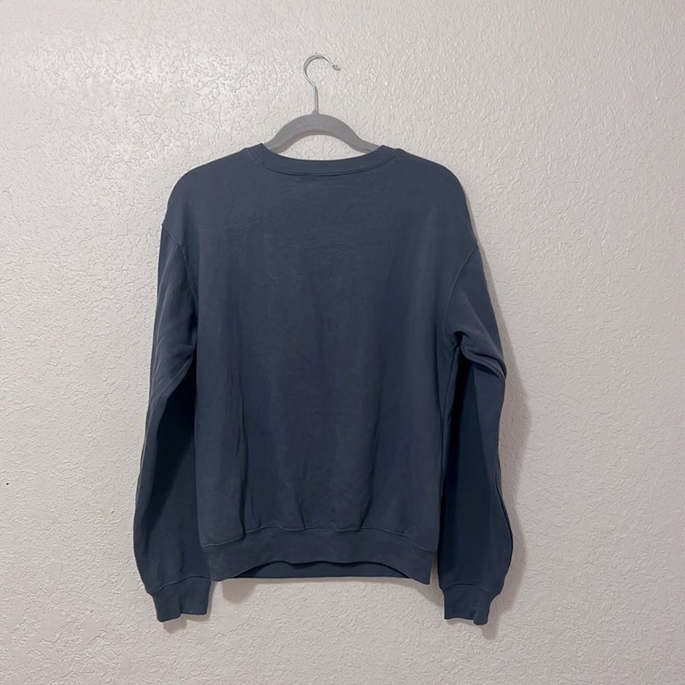 MTV logo blue gray pullover size small (3-5) - Picture 2 of 16